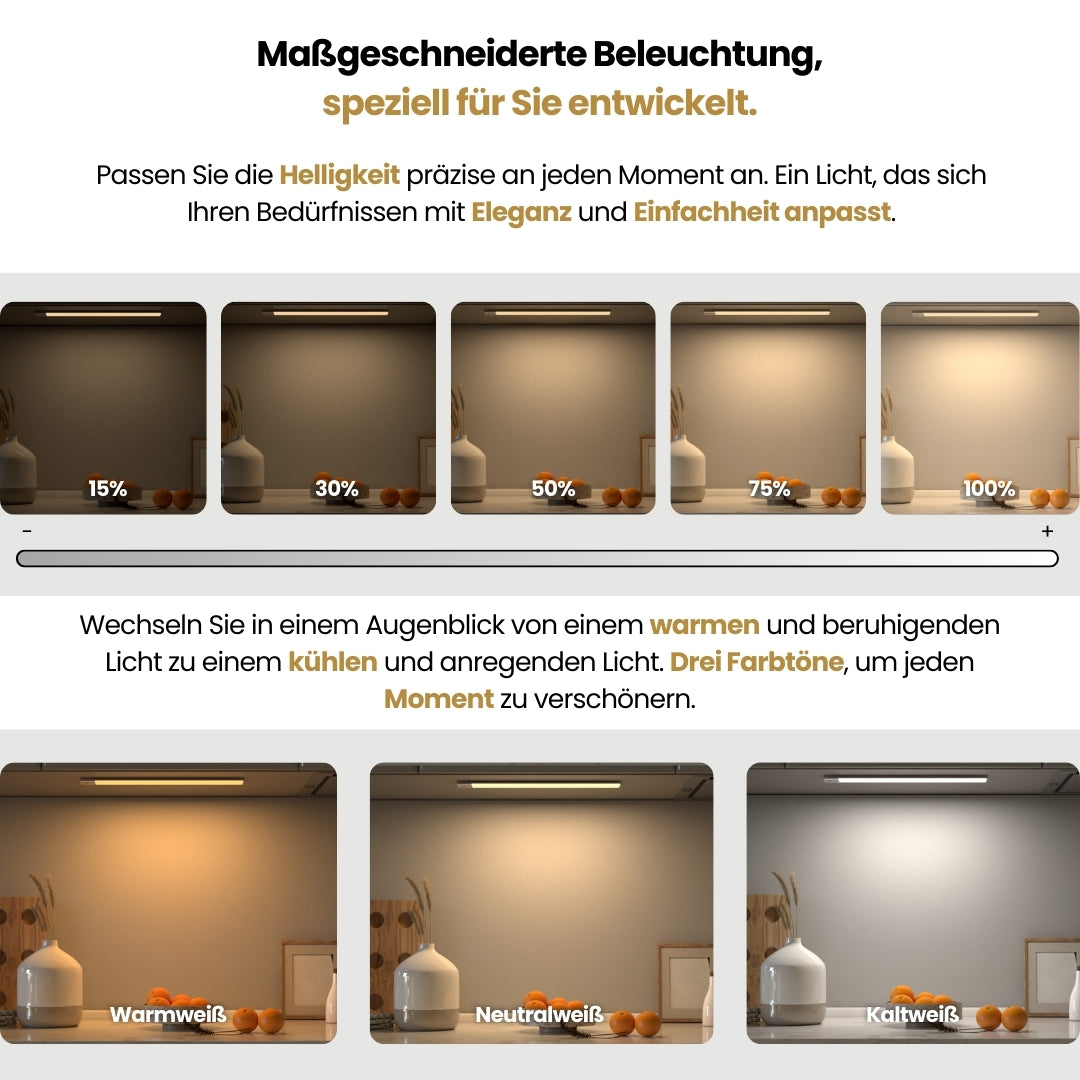 Bewegung 3.0™ | Kabellose LED-Leiste mit Bewegungssensor